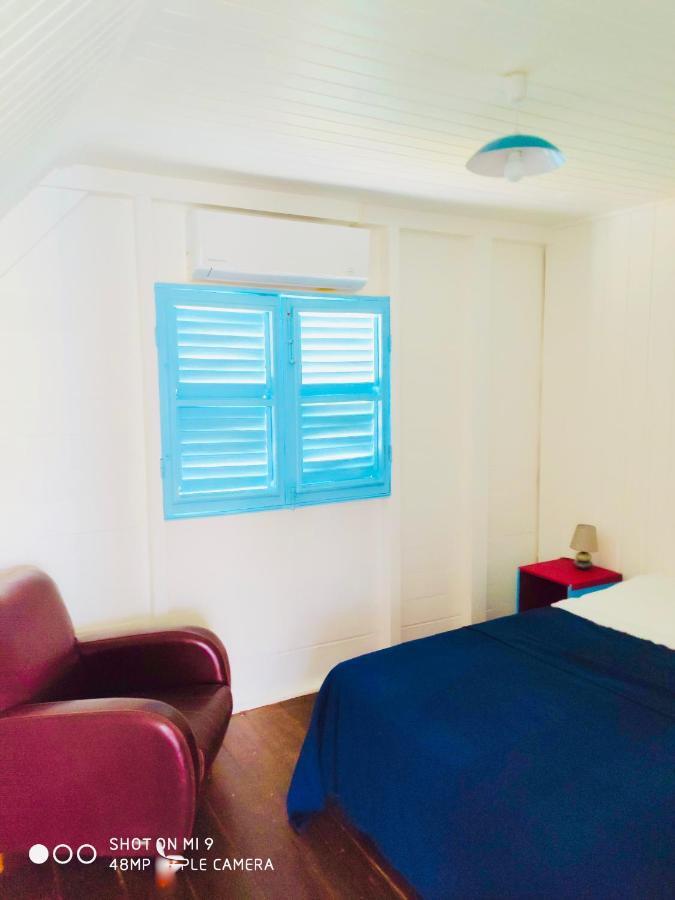 Location Maison Bleue Avec Piscine Privative Au Carbet Martinique Le Carbet Zewnętrze zdjęcie